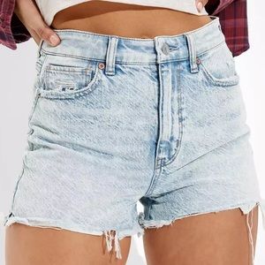 American Eagle Denim Mom Shorts